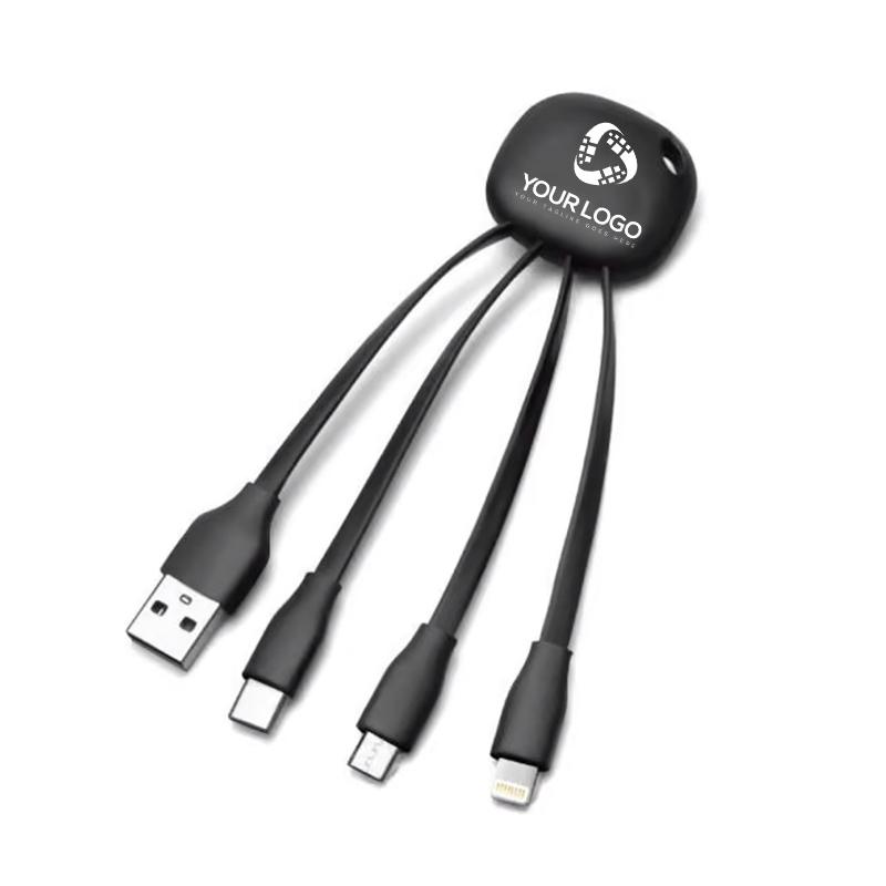 JU-OC-L Light Up Logo Multi-charging Cable